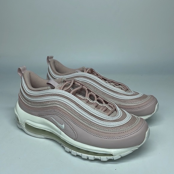 New Nike Air Max 97 Sneaker Pink White Barely Rose DH8016-600 Women’s NWOB - Picture 2 of 5